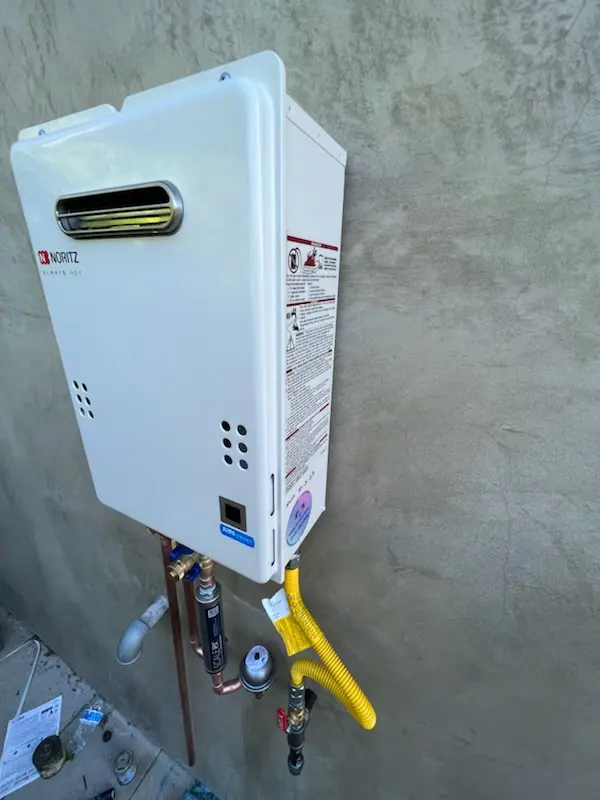 Tankless water heater installation for Macon homes